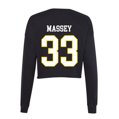 Southeastern - NCAA Baseball : Gabe Massey - Women's Cropped Crew Fleece-1