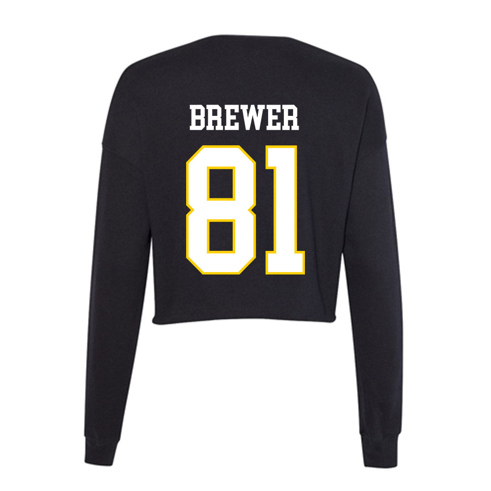 Southeastern - NCAA Football : Jacob Brewer - Women's Cropped Crew Fleece-1