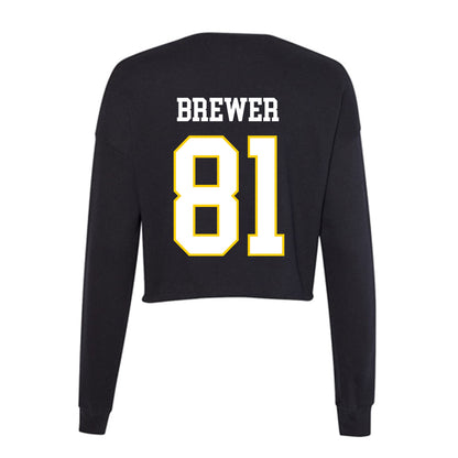 Southeastern - NCAA Football : Jacob Brewer - Women's Cropped Crew Fleece-1