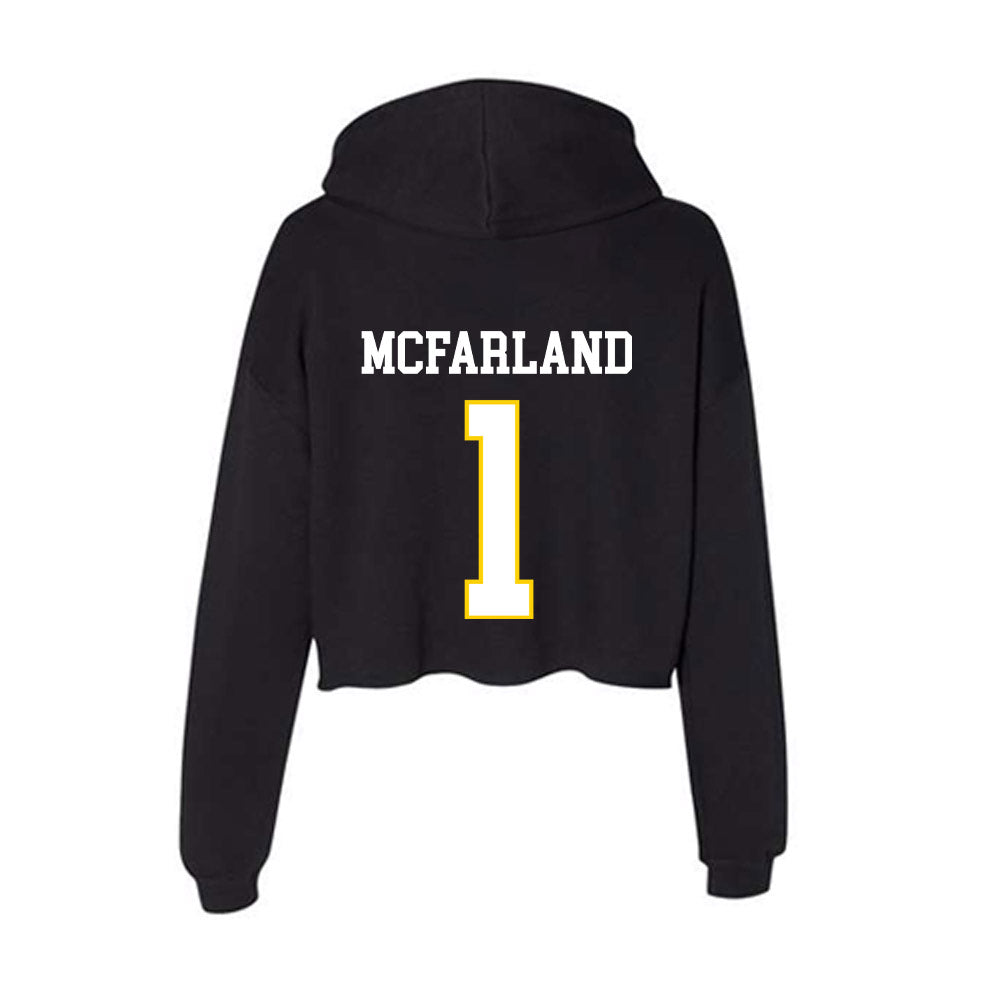Southeastern - NCAA Women's Volleyball : Riley McFarland - Women's Crop Fleece Hoodie-1
