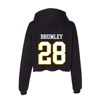 Southeastern - NCAA Football : Christian Brumley - Women's Crop Fleece Hoodie-1