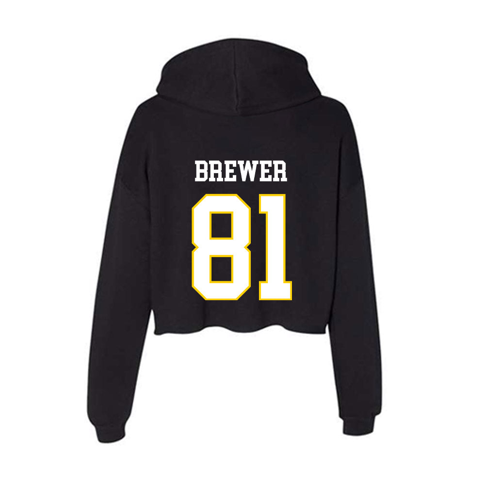 Southeastern - NCAA Football : Jacob Brewer - Women's Crop Fleece Hoodie-1