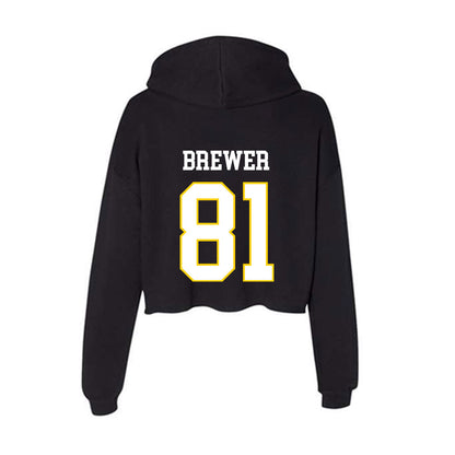 Southeastern - NCAA Football : Jacob Brewer - Women's Crop Fleece Hoodie-1