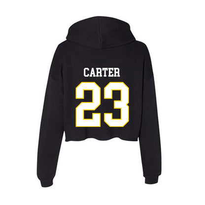 Southeastern - NCAA Baseball : Tanner Carter - Women's Crop Fleece Hoodie-1