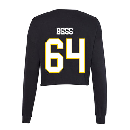 Southeastern - NCAA Football : James Bess - Women's Cropped Crew Fleece-1