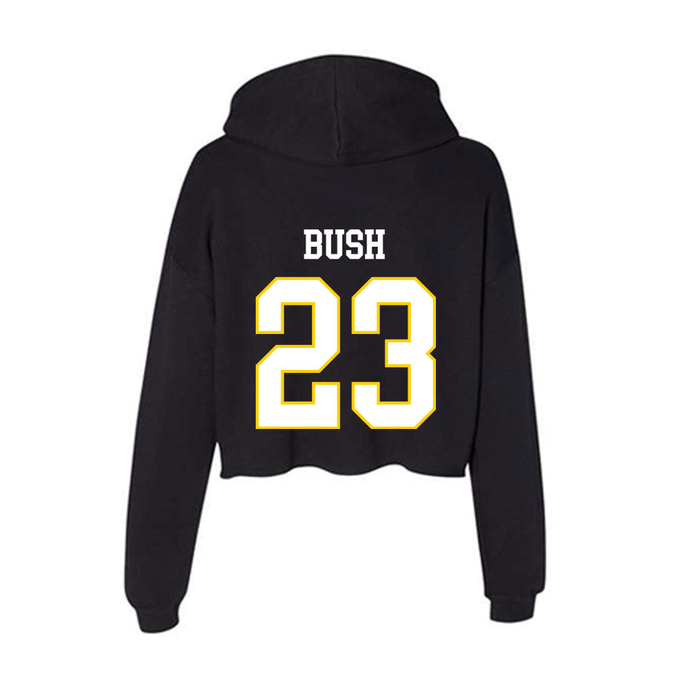 Southeastern - NCAA Baseball : Jeremiah Bush - Women's Crop Fleece Hoodie-1