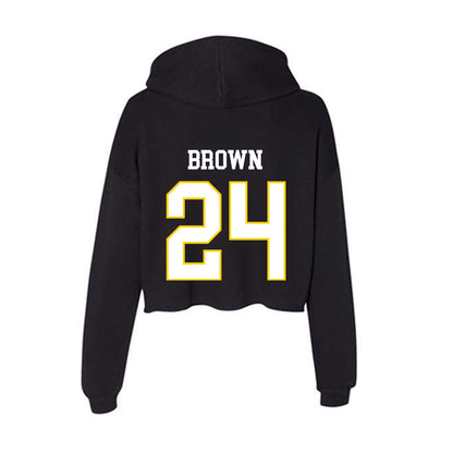 Southeastern - NCAA Baseball : David Brown - Women's Crop Fleece Hoodie-1