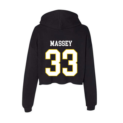 Southeastern - NCAA Baseball : Gabe Massey - Women's Crop Fleece Hoodie-1