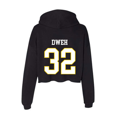 Southeastern - NCAA Football : Prince Dweh - Women's Crop Fleece Hoodie-1
