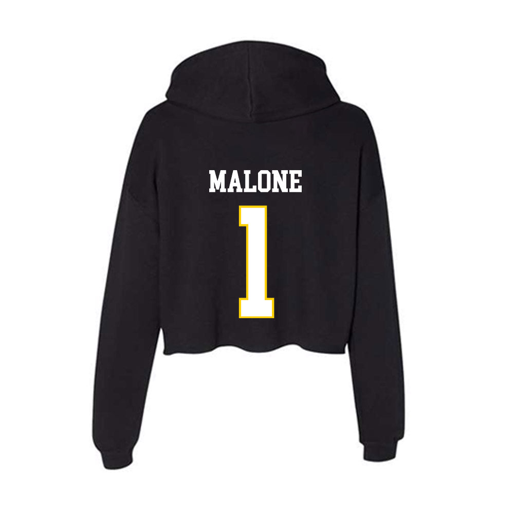 Southeastern - NCAA Softball : Alyson Malone - Women's Crop Fleece Hoodie-1