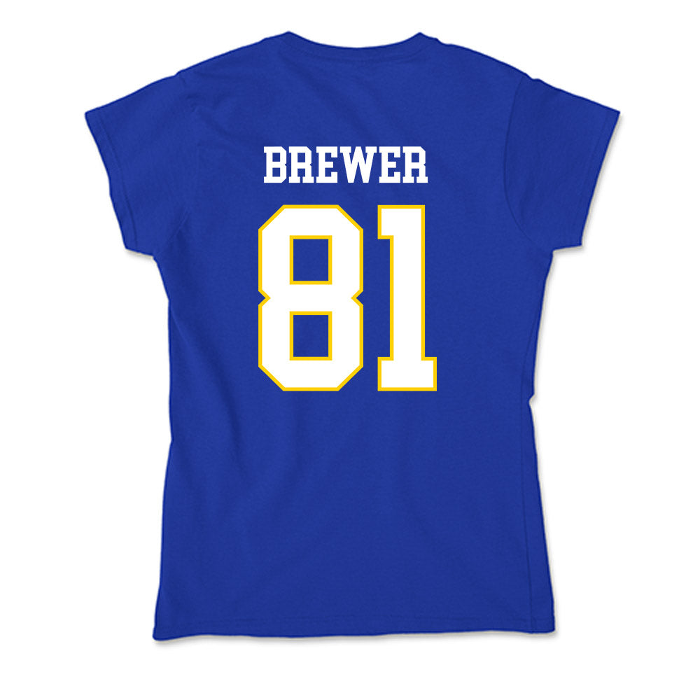 Southeastern - NCAA Football : Jacob Brewer - Soft Style Women’s T-Shirt-1