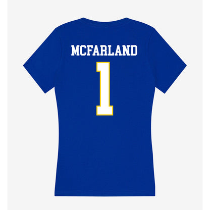 Southeastern - NCAA Women's Volleyball : Riley McFarland - Women's V-Neck T-Shirt-1