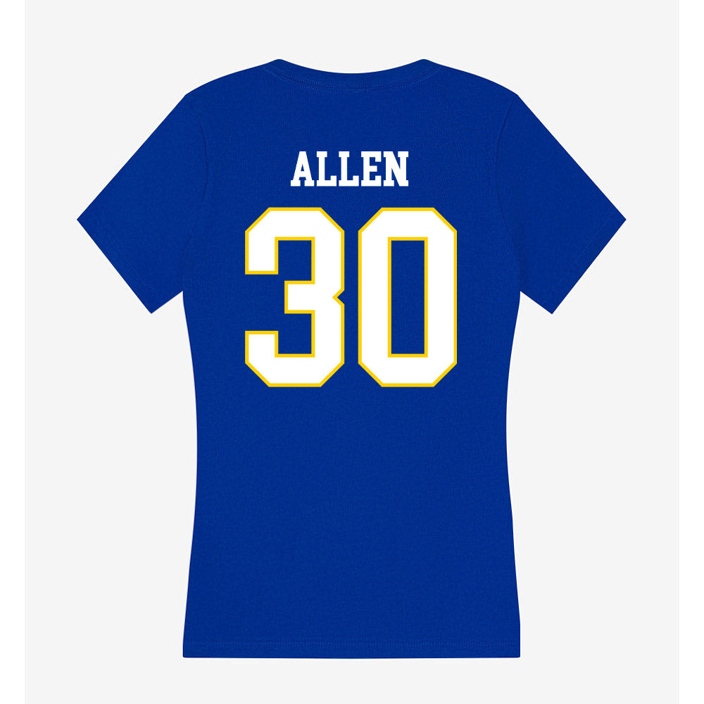 Southeastern - NCAA Women's Basketball : Katelynn Allen - Women's V-Neck T-Shirt-1
