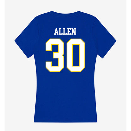 Southeastern - NCAA Women's Basketball : Katelynn Allen - Women's V-Neck T-Shirt-1