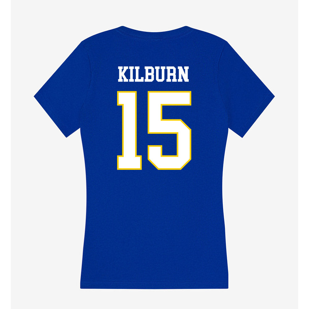 Southeastern - NCAA Women's Basketball : Tori Kilburn - Women's V-Neck T-Shirt-1