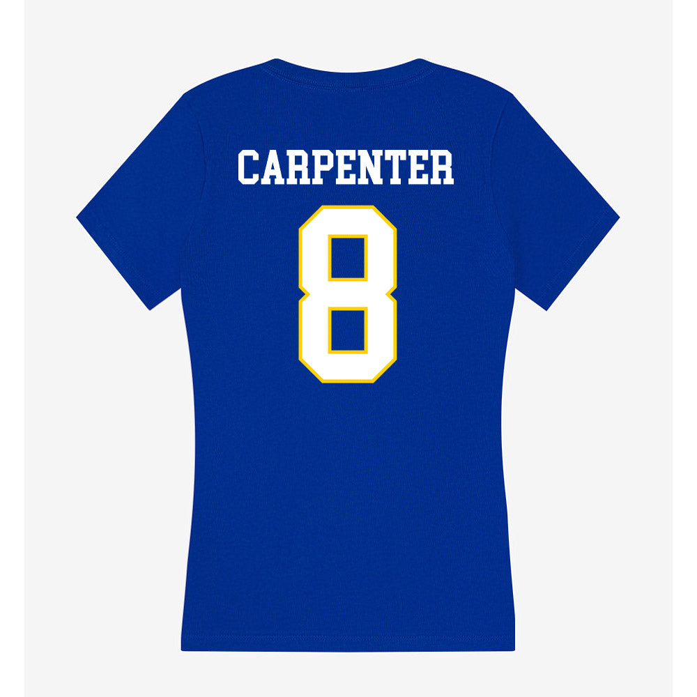 Southeastern - NCAA Baseball : Hayden Carpenter - Women's V-Neck T-Shirt-1