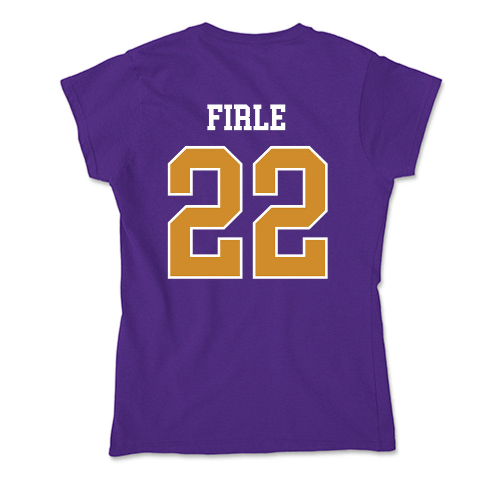 Alcorn - NCAA Men's Basketball : Kevin Firle - Soft Style Women’s T-Shirt-1