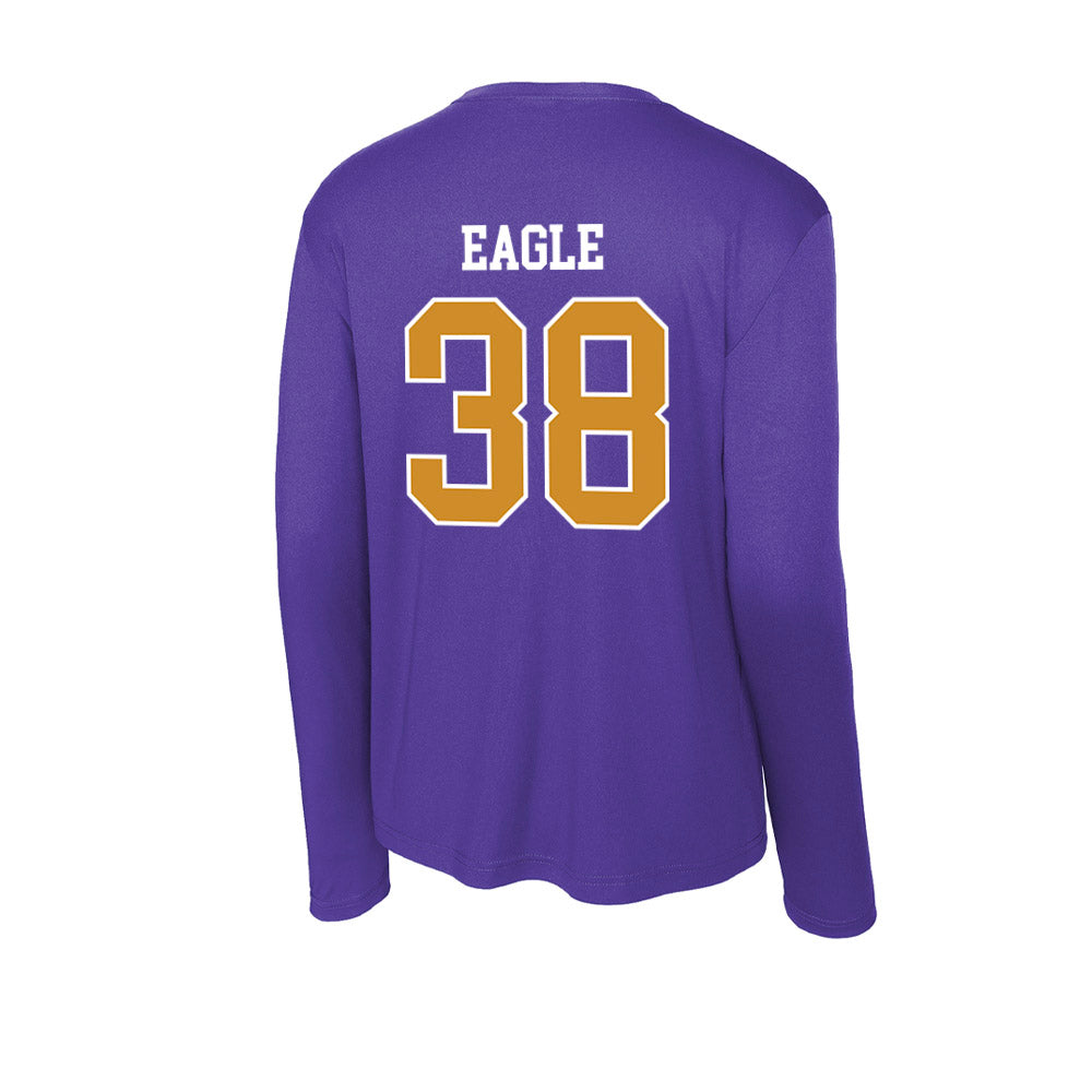 Alcorn - NCAA Football : Ibrahim Eagle - Activewear Long Sleeve T-Shirt-1