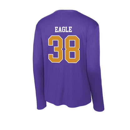 Alcorn - NCAA Football : Ibrahim Eagle - Activewear Long Sleeve T-Shirt-1