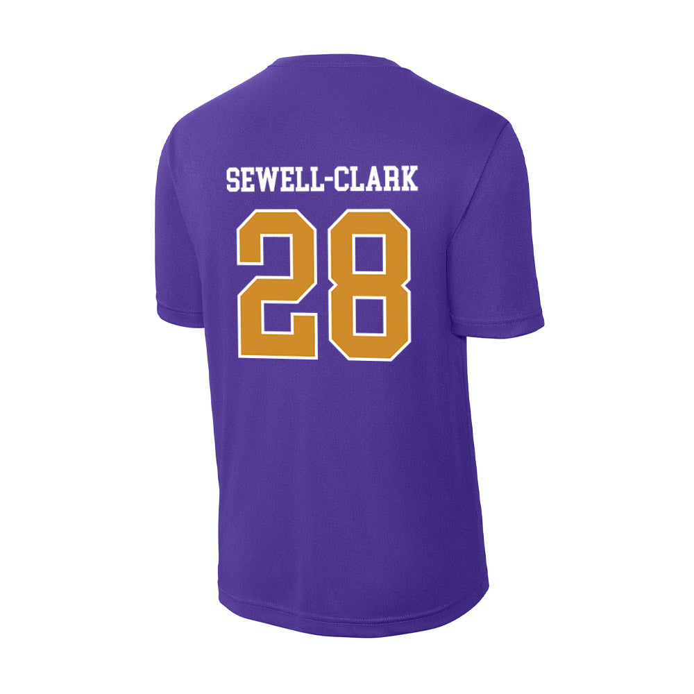 Alcorn - NCAA Football : JaCorian Sewell-Clark - Activewear T-Shirt-1