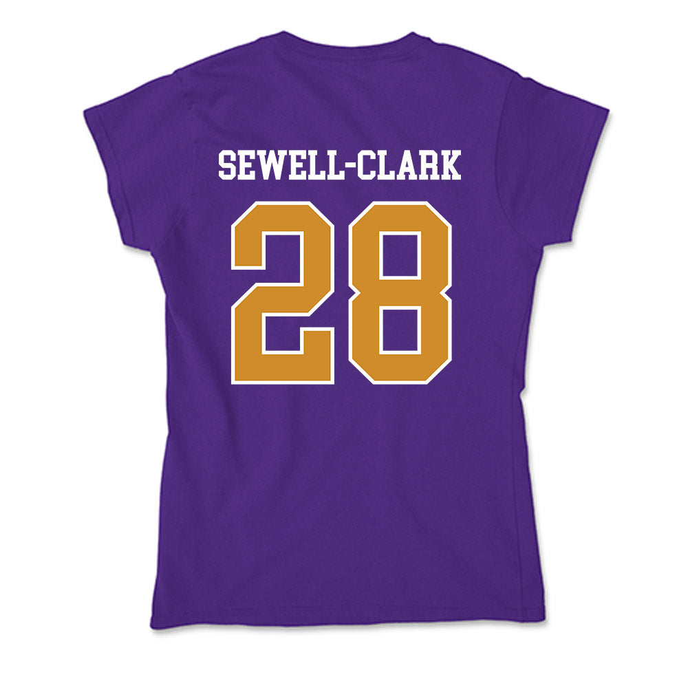 Alcorn - NCAA Football : JaCorian Sewell-Clark - Soft Style Women’s T-Shirt-1