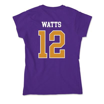 Alcorn - NCAA Softball : Layla Watts - Soft Style Women’s T-Shirt-1