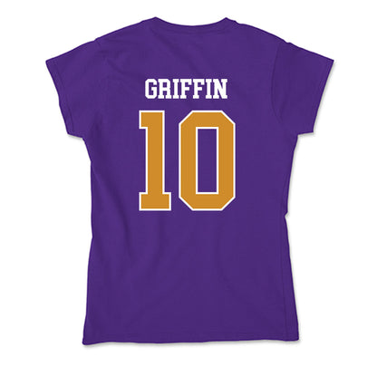Alcorn - NCAA Football : Jaharon Griffin - Soft Style Women’s T-Shirt-1