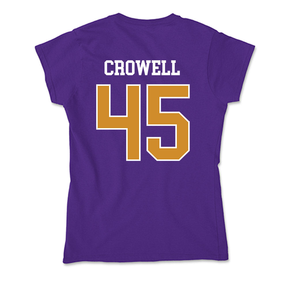 Alcorn - NCAA Football : Dillon Crowell - Soft Style Women’s T-Shirt-1