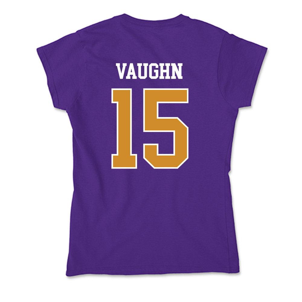Alcorn - NCAA Football : Xzavier Vaughn - Soft Style Women’s T-Shirt-1