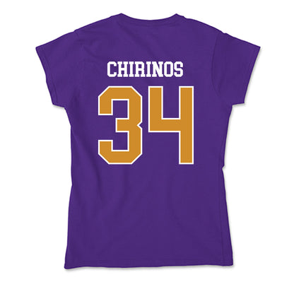 Alcorn - NCAA Baseball : Andres Chirinos - Soft Style Women’s T-Shirt-1