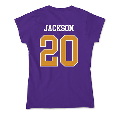 Alcorn - NCAA Baseball : Kevin Jackson - Soft Style Women’s T-Shirt-1