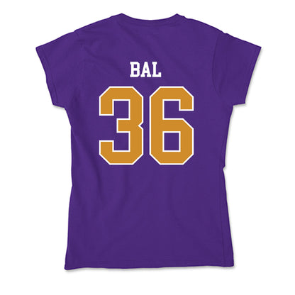 Alcorn - NCAA Women's Soccer : Charlie Bal - Soft Style Women’s T-Shirt-1