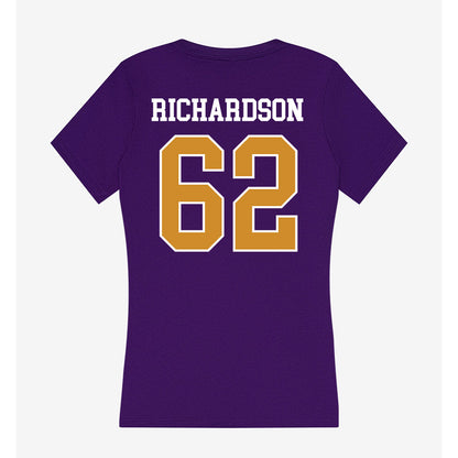 Alcorn - NCAA Football : Camron Richardson - Women's V-Neck T-Shirt-1