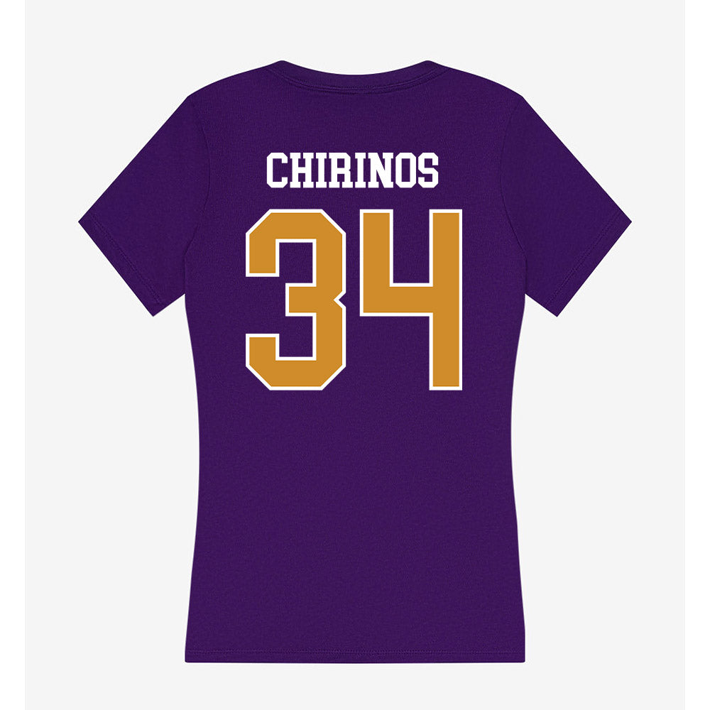 Alcorn - NCAA Baseball : Andres Chirinos - Women's V-Neck T-Shirt-1