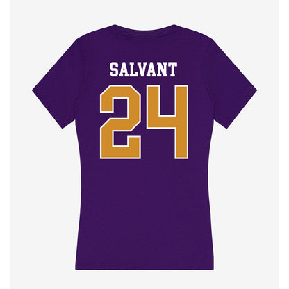 Alcorn - NCAA Softball : Sanai Salvant - Women's V-Neck T-Shirt-1