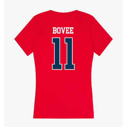 Saginaw Valley - NCAA Men's Soccer : Ryan Bovee - Women's V-Neck T-Shirt-1