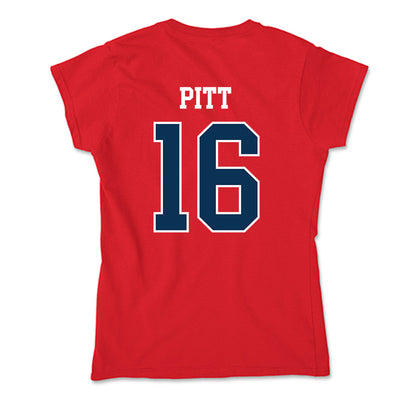 Saginaw Valley - NCAA Baseball : Jacob Pitt - Soft Style Women’s T-Shirt-1