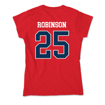 Saginaw Valley - NCAA Baseball : Aiden Robinson - Soft Style Women’s T-Shirt-1