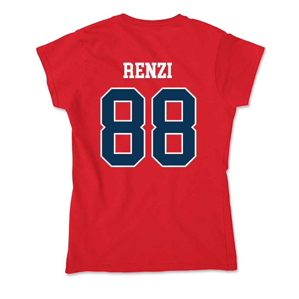 Saginaw Valley - NCAA Football : Michael Renzi - Soft Style Women’s T-Shirt-1