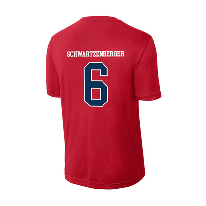 Saginaw Valley - NCAA Women's Soccer : Julia Schwartzenberger - Activewear T-Shirt-1