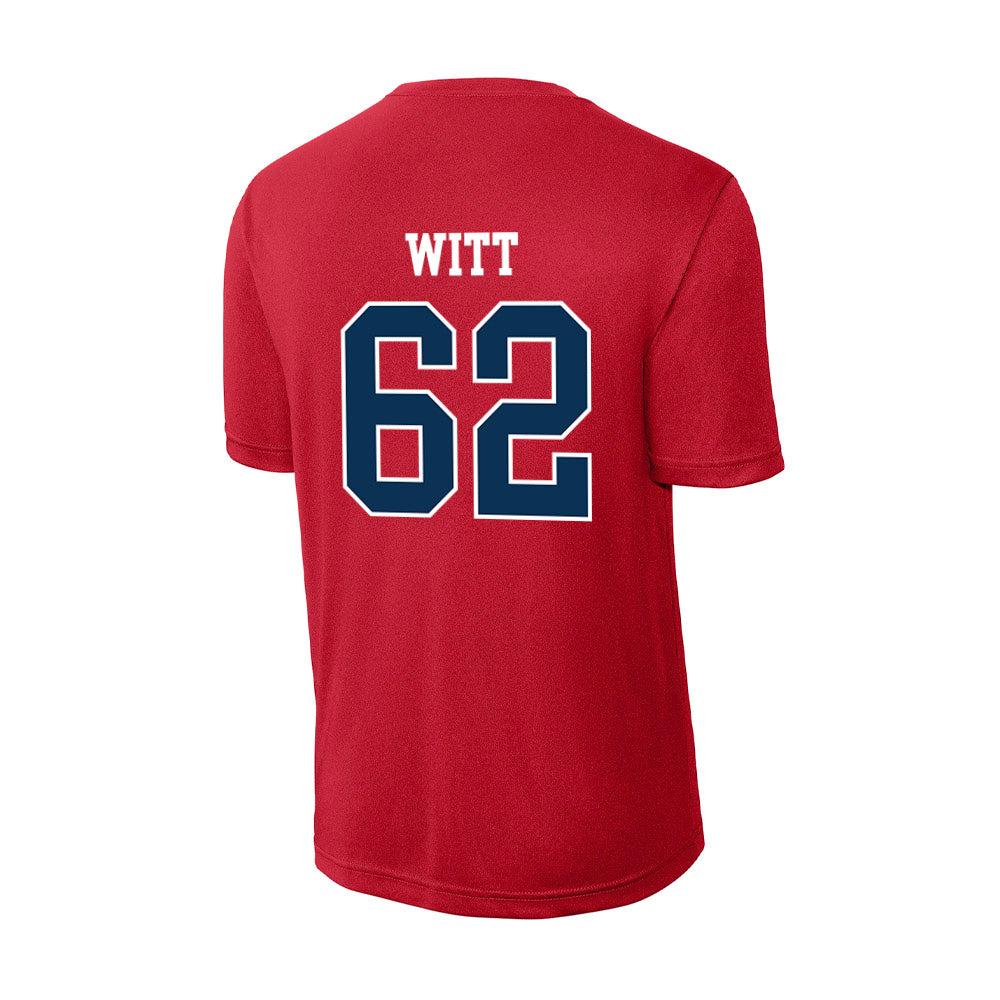 Saginaw Valley - NCAA Football : Trevor Witt - Activewear T-Shirt-1