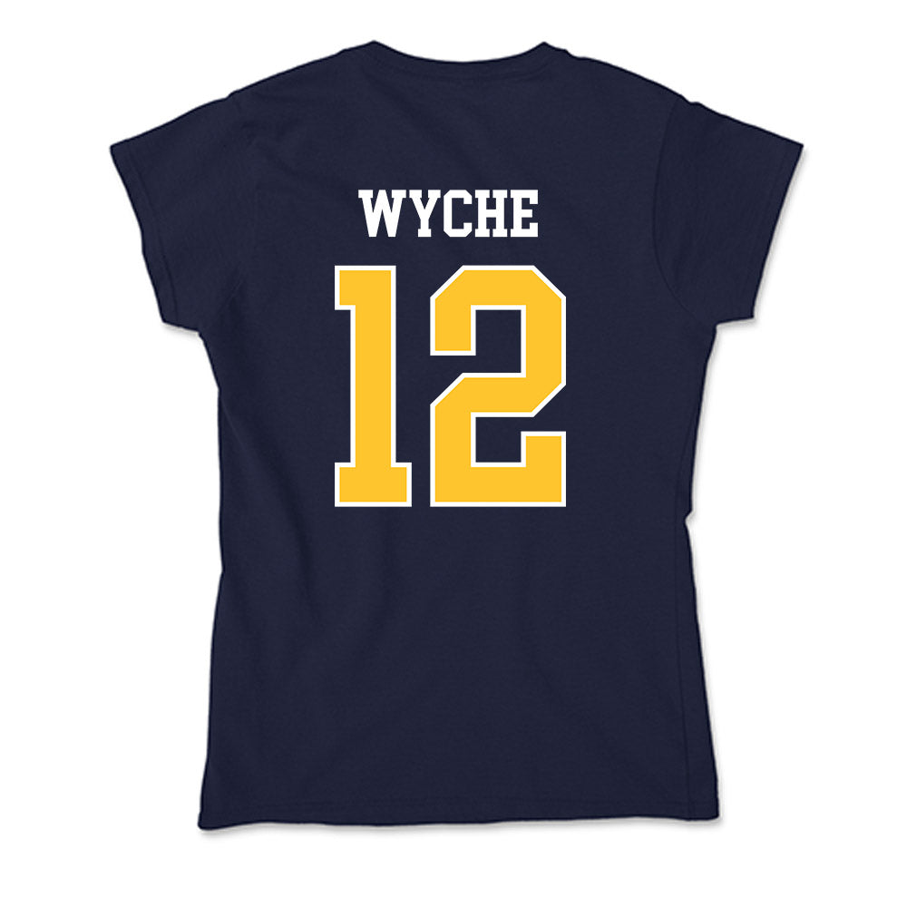 North Carolina A&T - NCAA Baseball : Bruce Wyche - Soft Style Women’s T-Shirt-1