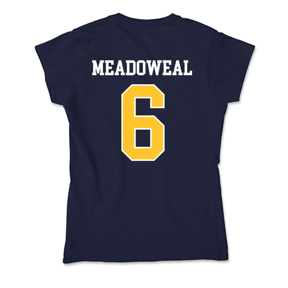 North Carolina A&T - NCAA Women's Volleyball : Charlie Meadoweal - Soft Style Women’s T-Shirt-1