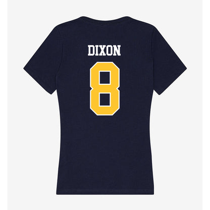 North Carolina A&T - NCAA Football : Charlie Dixon - Women's V-Neck T-Shirt-1