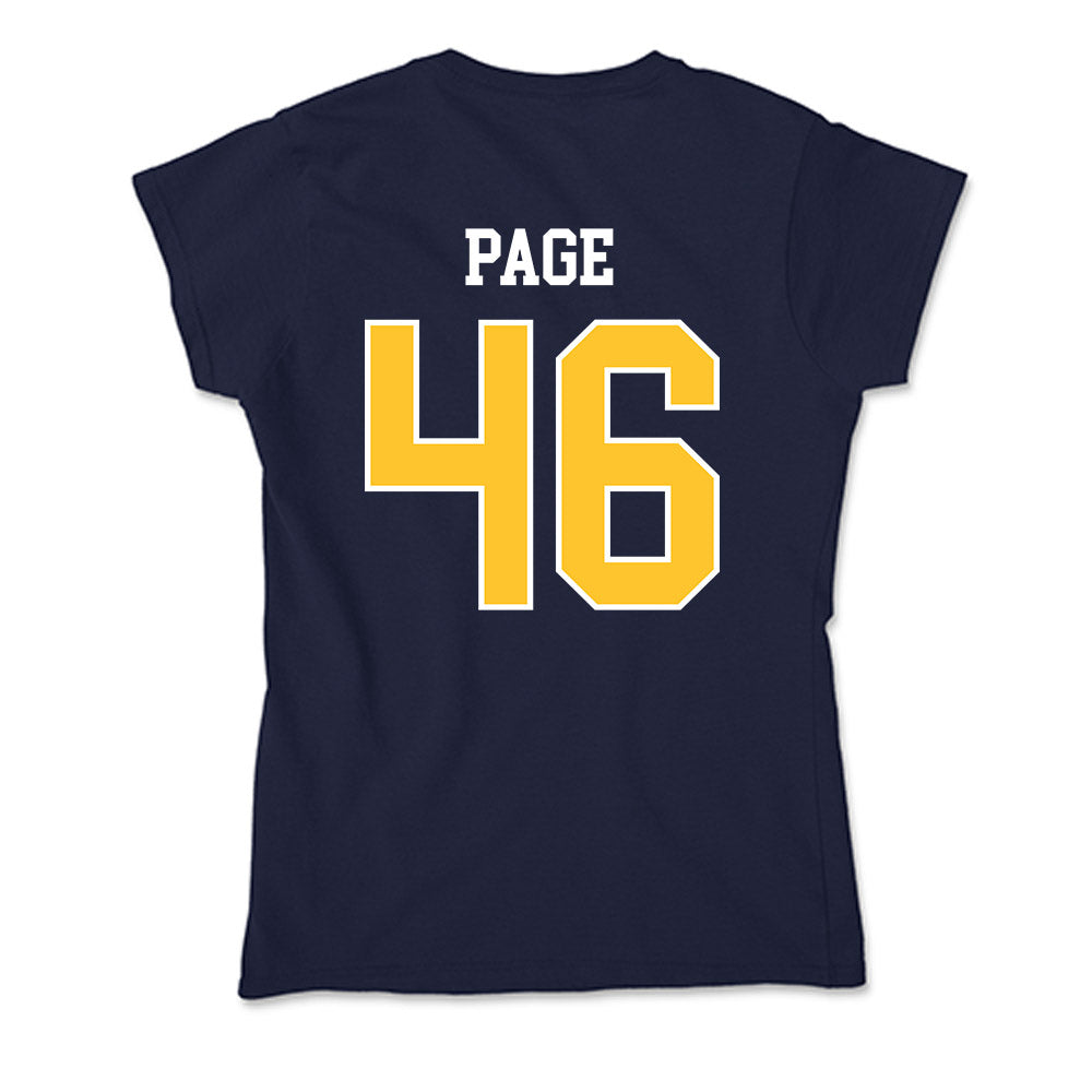 North Carolina A&T - NCAA Football : DJ Page - Soft Style Women’s T-Shirt-1