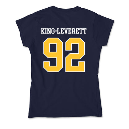 North Carolina A&T - NCAA Football : Jelani King-Leverett - Soft Style Women’s T-Shirt-1