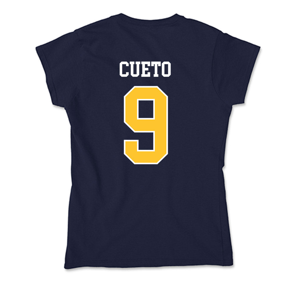 North Carolina A&T - NCAA Men's Basketball : Yancarlos Cueto - Soft Style Women’s T-Shirt-1