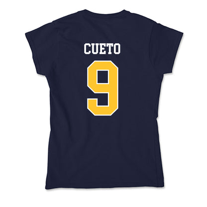 North Carolina A&T - NCAA Men's Basketball : Yancarlos Cueto - Soft Style Women’s T-Shirt-1