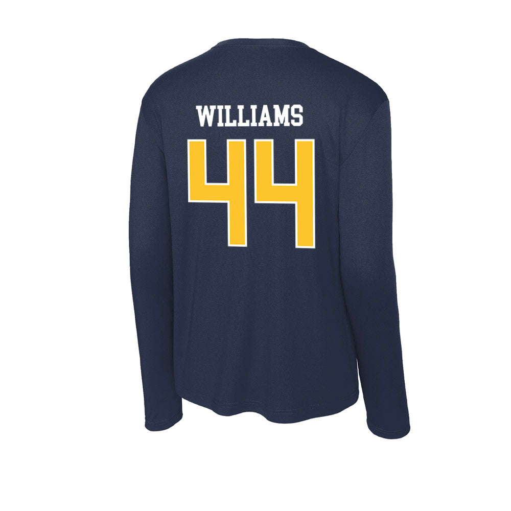 North Carolina A&T - NCAA Football : Jayden Williams - Activewear Long Sleeve T-Shirt-1