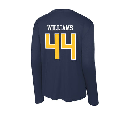 North Carolina A&T - NCAA Football : Jayden Williams - Activewear Long Sleeve T-Shirt-1